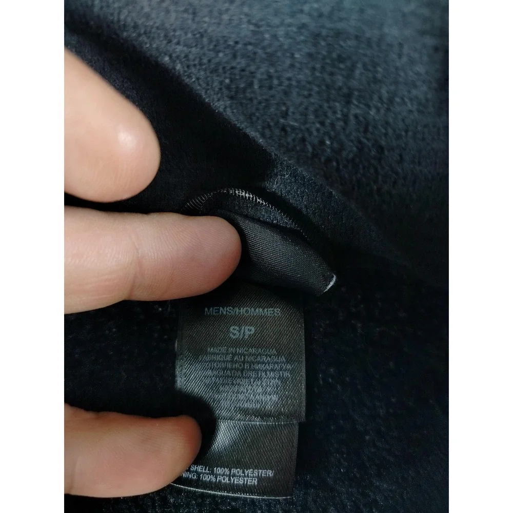 The North Face Denali Jacket Mens Small Black Polartec Wind Pro Fleece Gorpcore‎
